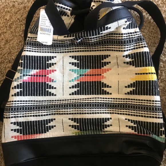 PacSun Aztec Backpack New w/ Tags! - Picture 2 of 2